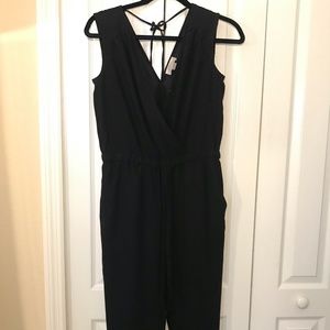 LOFT Black Jumpsuit